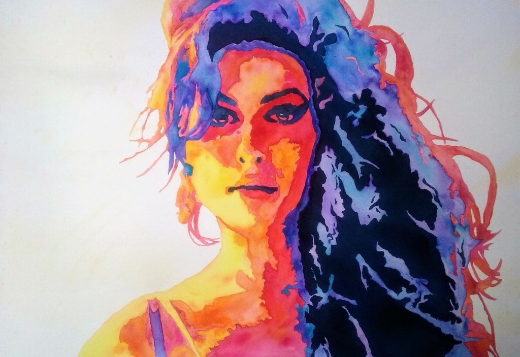 Amy Winehouse portrait